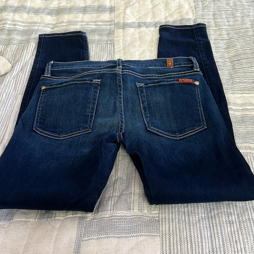 7 for all mankind ankle skinny